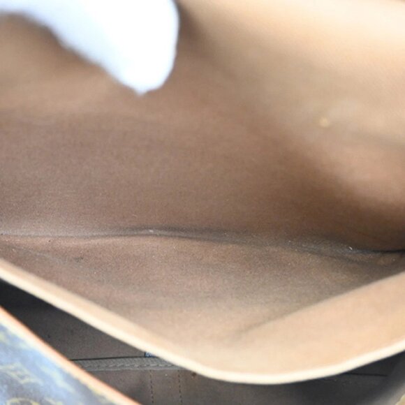 LOUIS VUITTON Saumur 35 Shoulder Bag Monogram Leather BN France M42254 39TA086 - Picture 11 of 16